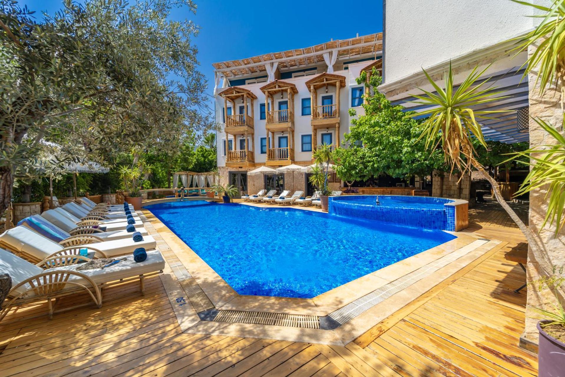 Elixir Hotel Kalkan Exterior foto