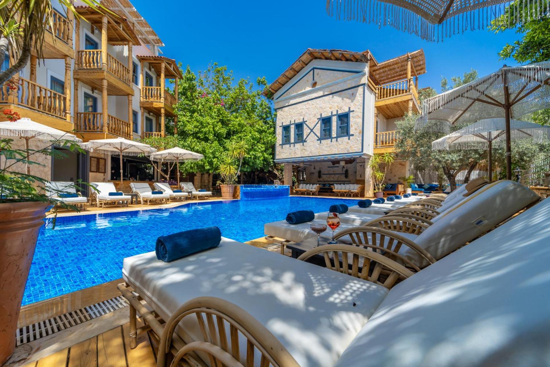 Elixir Hotel Kalkan Exterior foto